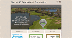 Desktop Screenshot of district95foundation.org